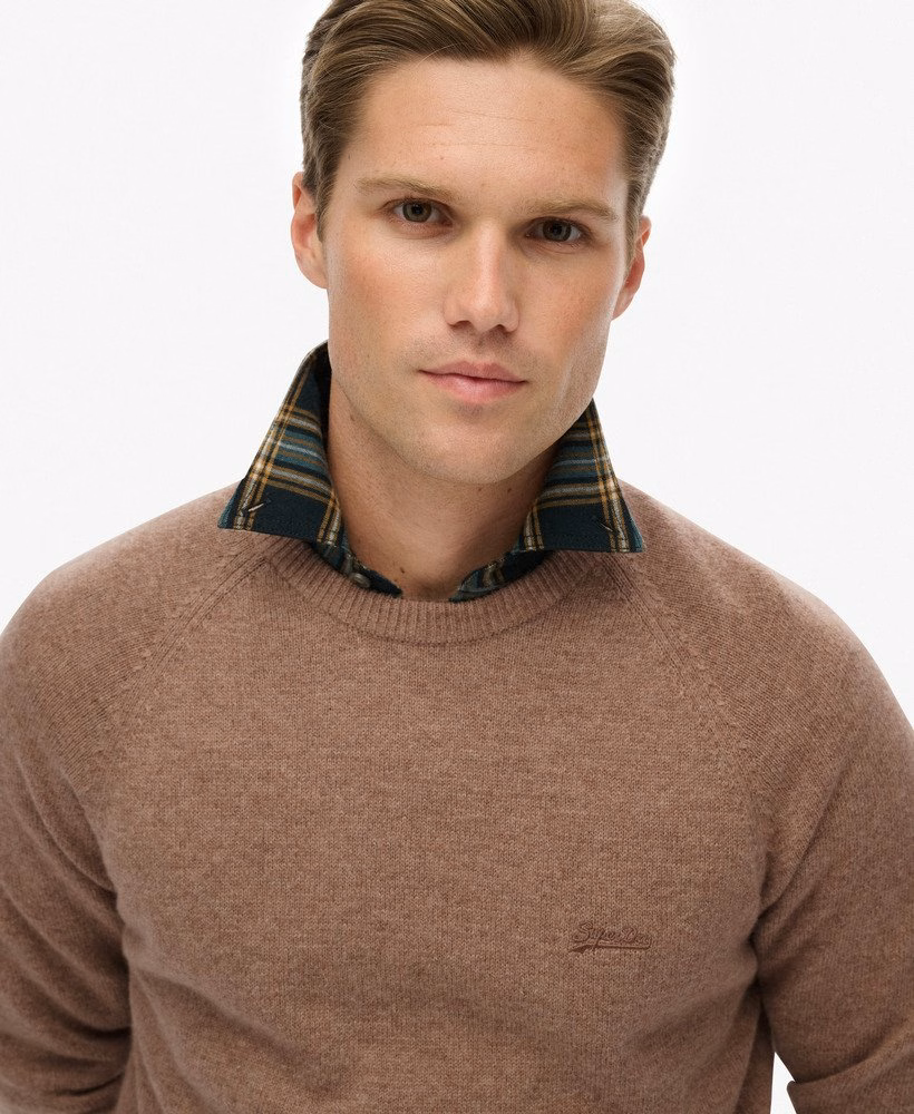 Sweter z mieszanki wełny