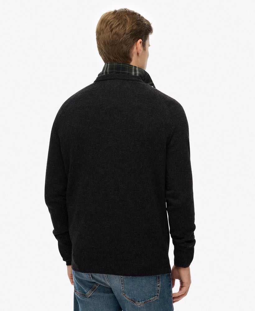 Sweter z mieszanki wełny