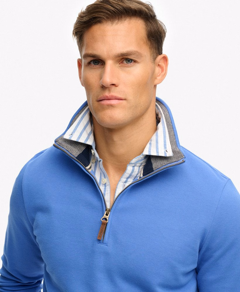 Essential Pique Half Zip