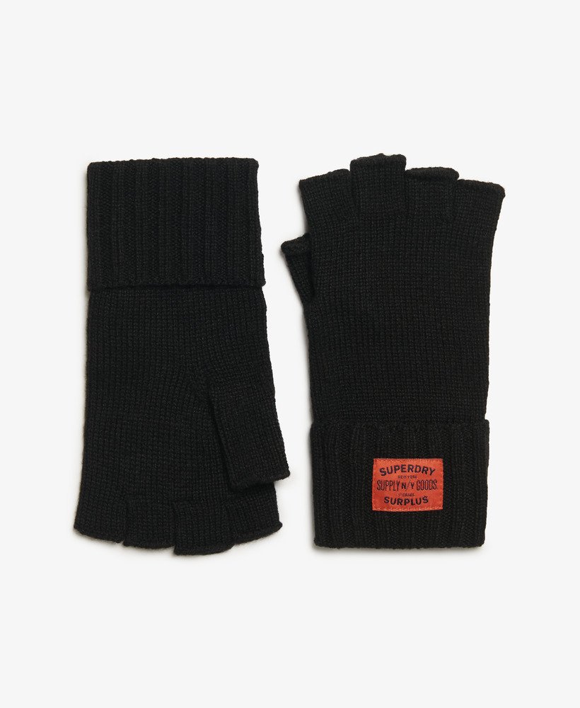 rękawiczki dzianinowe rkwear w kolorze czarnym
