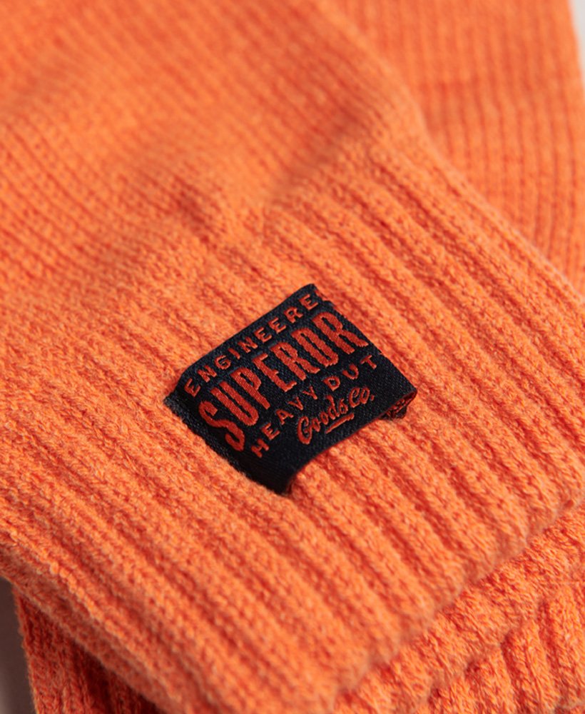 rękawiczki dzianinowe rkwear w kolorze jaffa orange