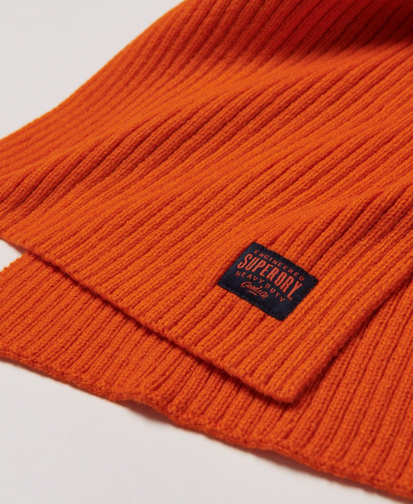 szalik dzianinowy rkwear w kolorze jaffa orange