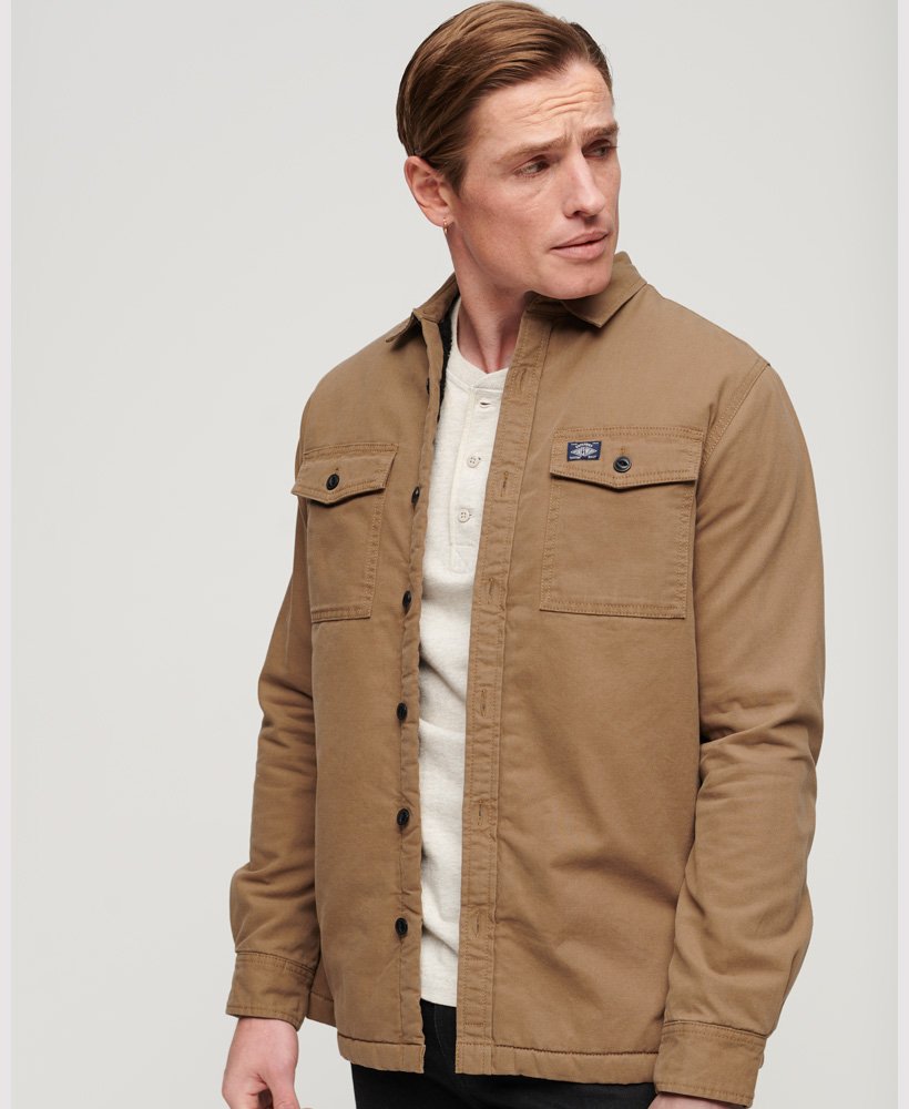 koszula wierzchnia borg lined miller w kolorze tabacco