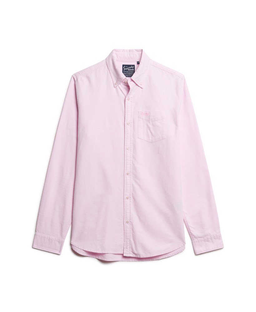 koszula oxford z długim rękawem w kolorze city pink