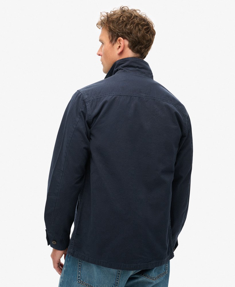 kurtka wojskowa typu overshirt w kolorze eclipse navy
