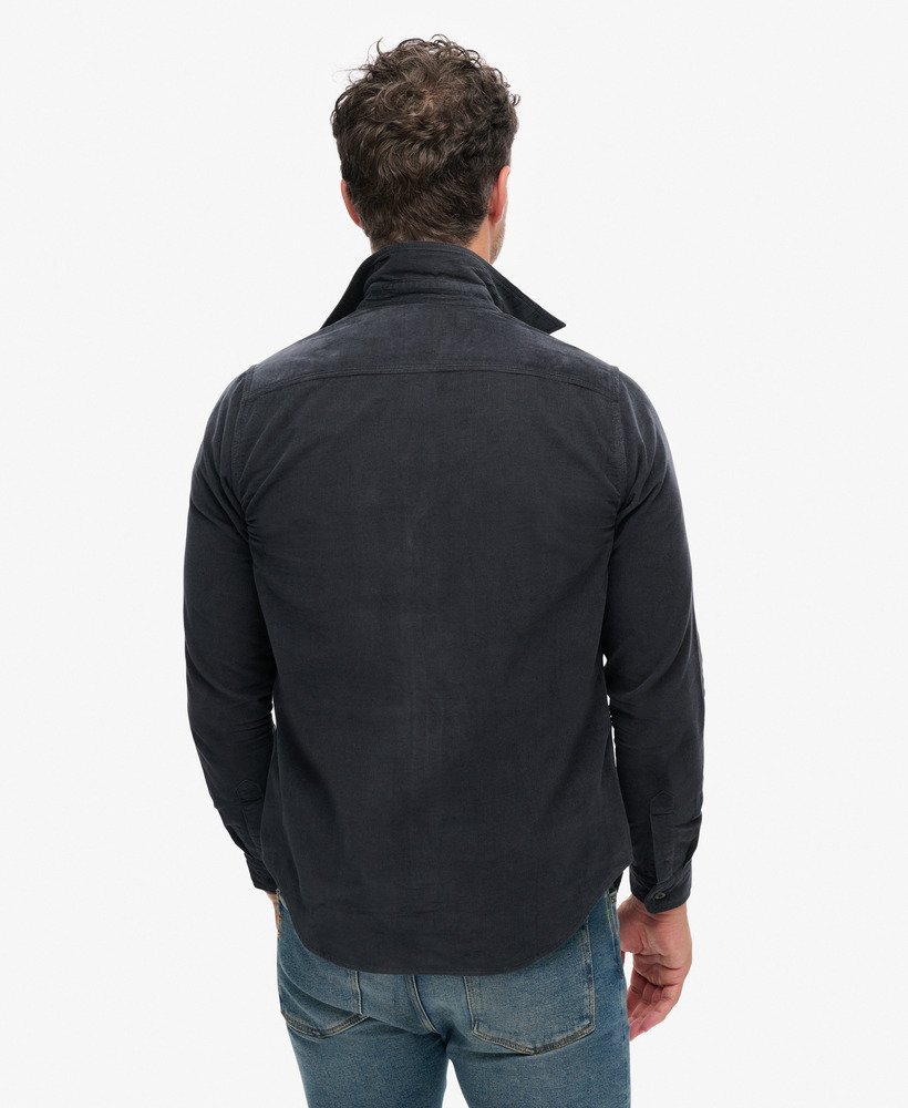 koszula trailsman loosed fit corduroy w kolorze jet black