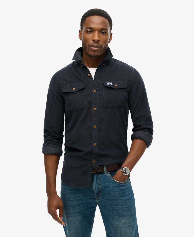 koszula trailsman relaxed fit corduroy w kolorze eclipse navy