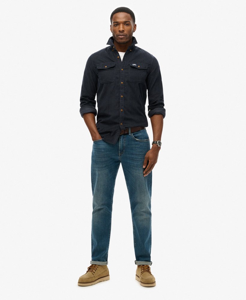 koszula trailsman relaxed fit corduroy w kolorze eclipse navy