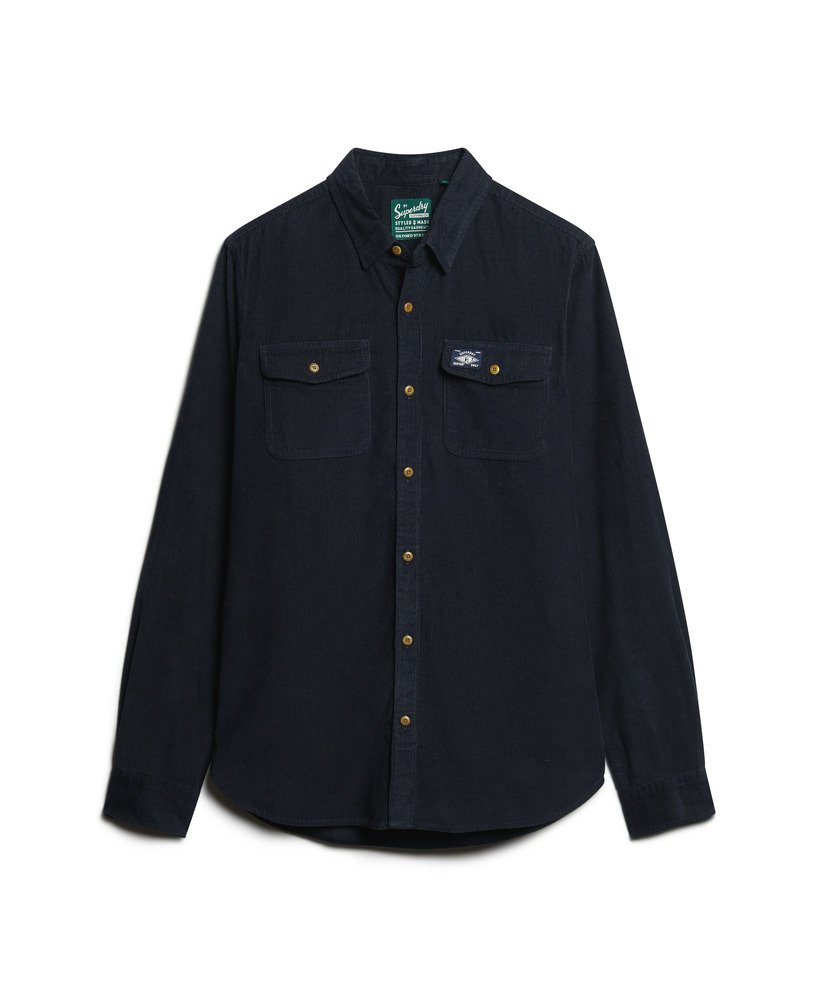 koszula trailsman relaxed fit corduroy w kolorze eclipse navy
