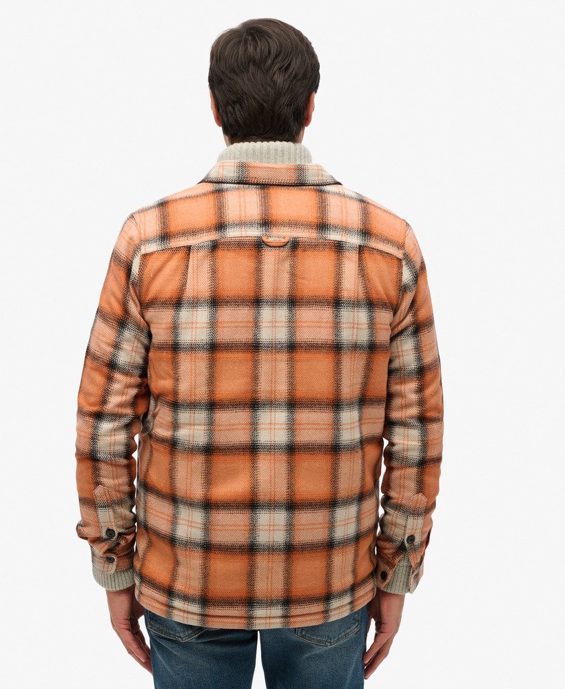 koszula wierzchnia wool miller w kolorze roderick check orange