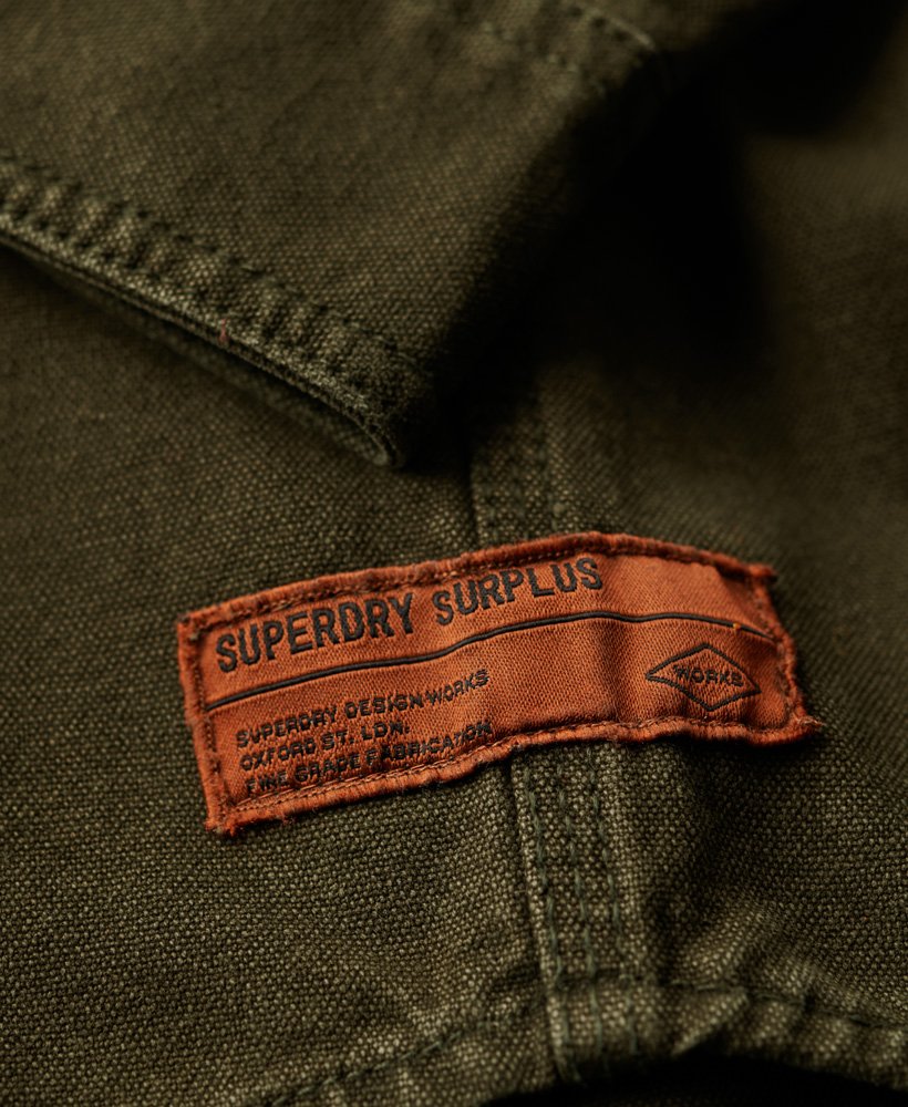 koszula wierzchnia z płótna surplus w kolorze army khaki