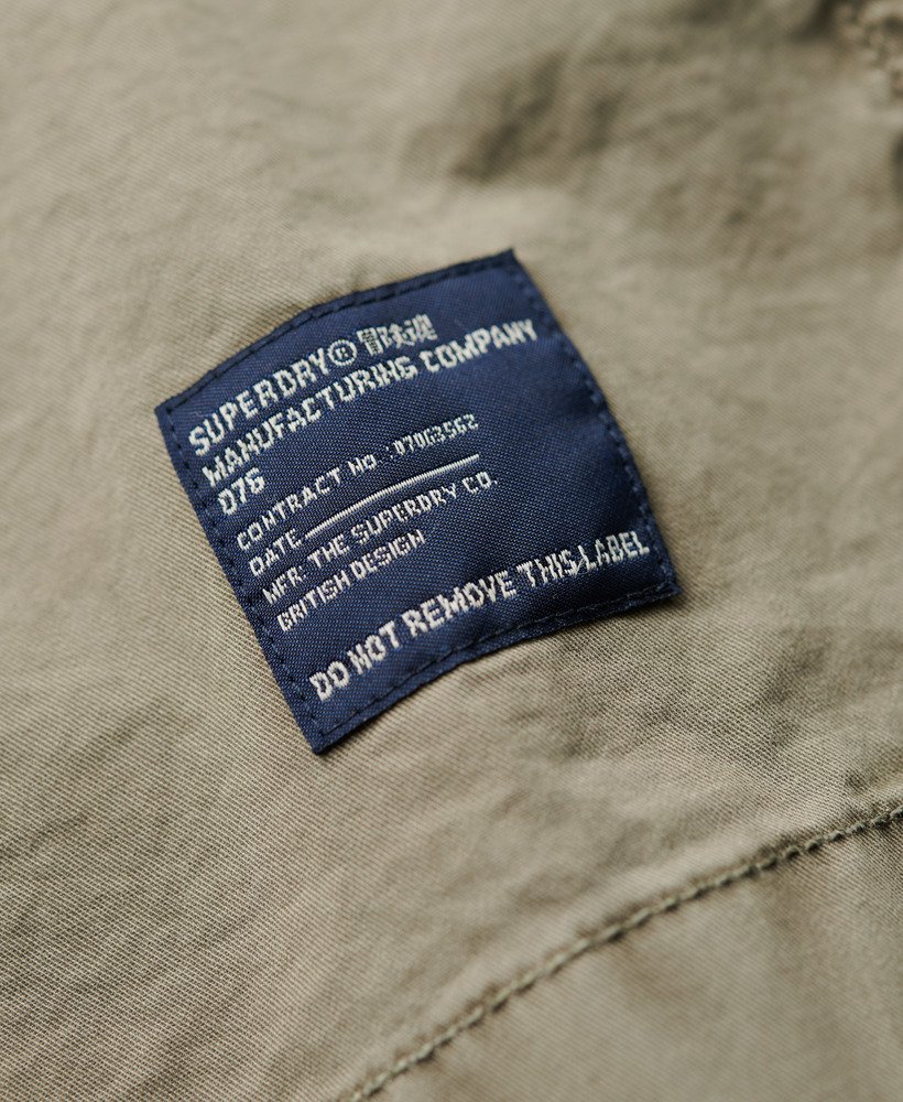 koszula wojskowa z krótkim rękawem w kolorze jasnozielonym khaki