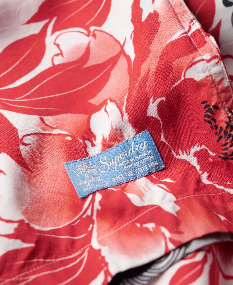 koszula hawaiian resort w kolorze karashishi red