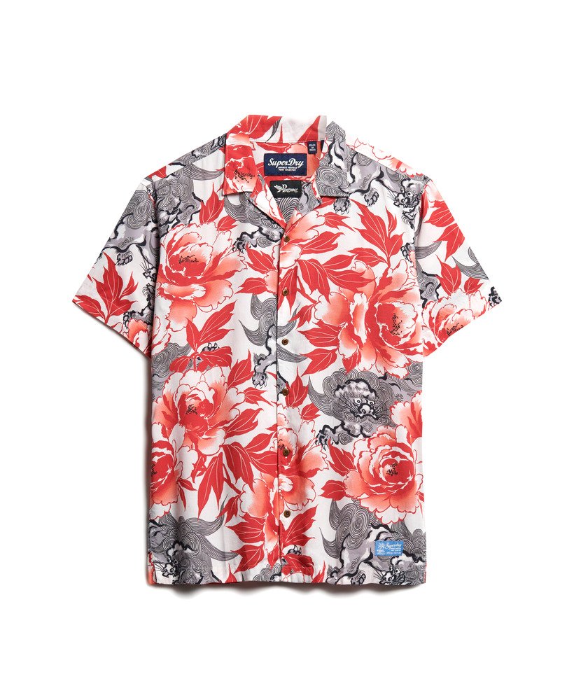 koszula hawaiian resort w kolorze karashishi red