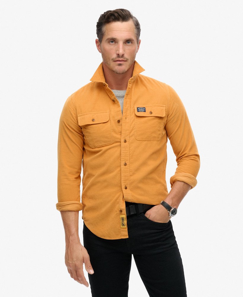 koszula trailsman loosed fit corduroy w kolorze toasted orange