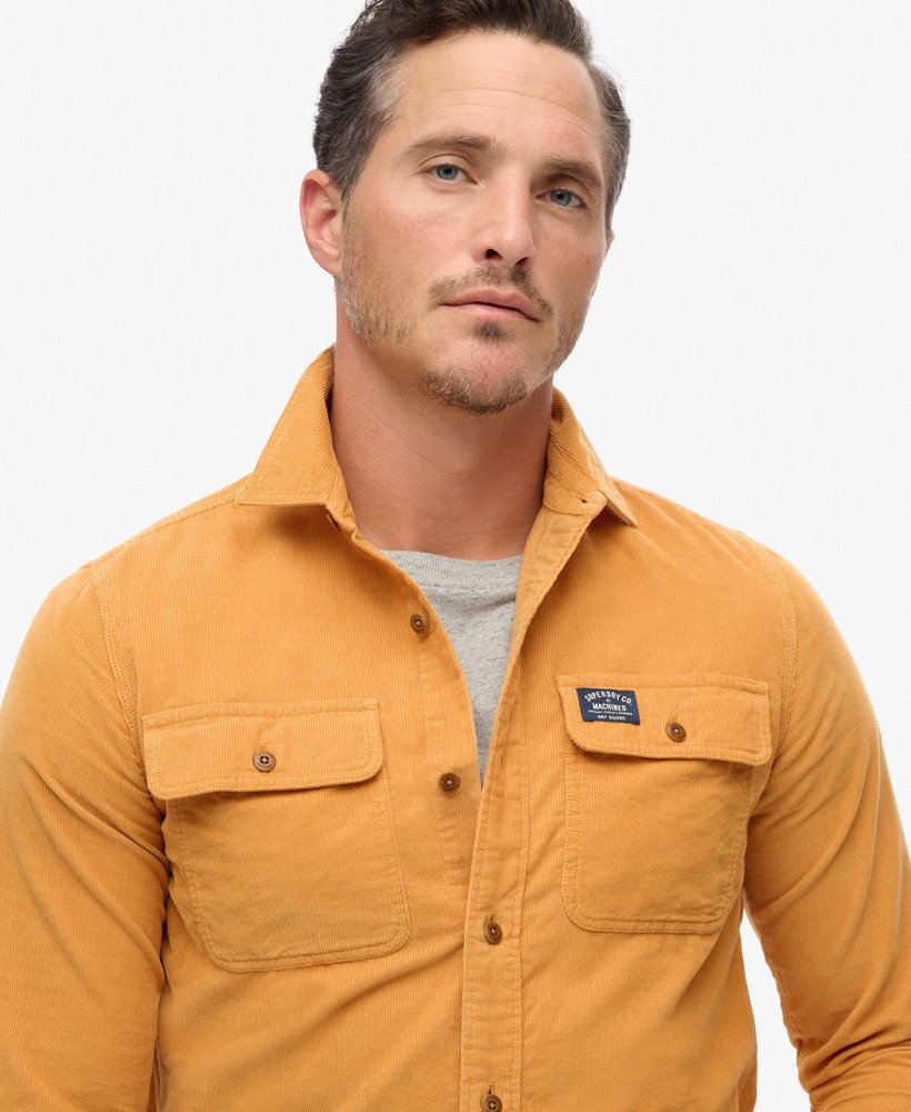 koszula trailsman loosed fit corduroy w kolorze toasted orange