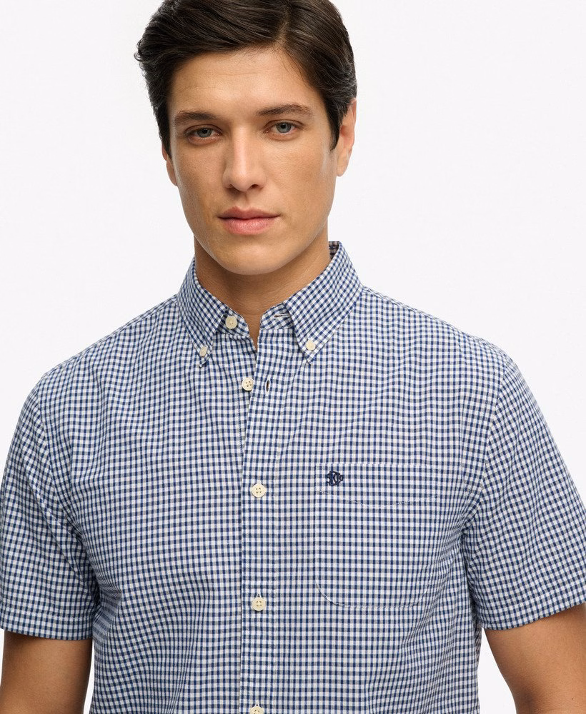 Koszula z krótkim rękawem Preppy Popelin