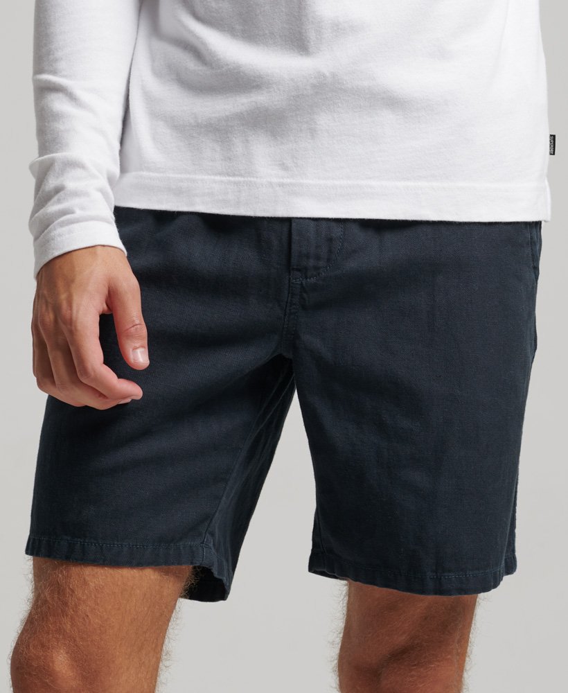 szorty vintage overdyed w kolorze eclipse navy