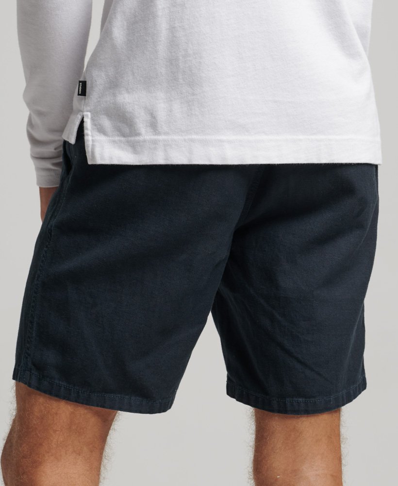 szorty vintage overdyed w kolorze eclipse navy