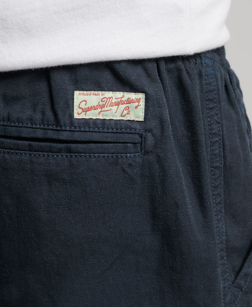 szorty vintage overdyed w kolorze eclipse navy
