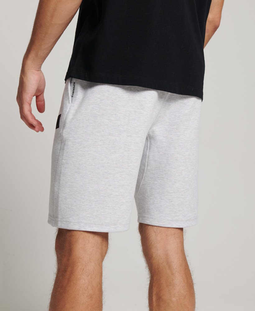 szorty techniczne w kolorze cadet grey marl