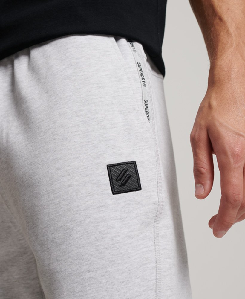szorty techniczne w kolorze cadet grey marl