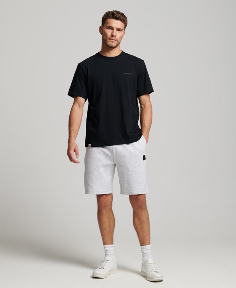szorty techniczne w kolorze cadet grey marl