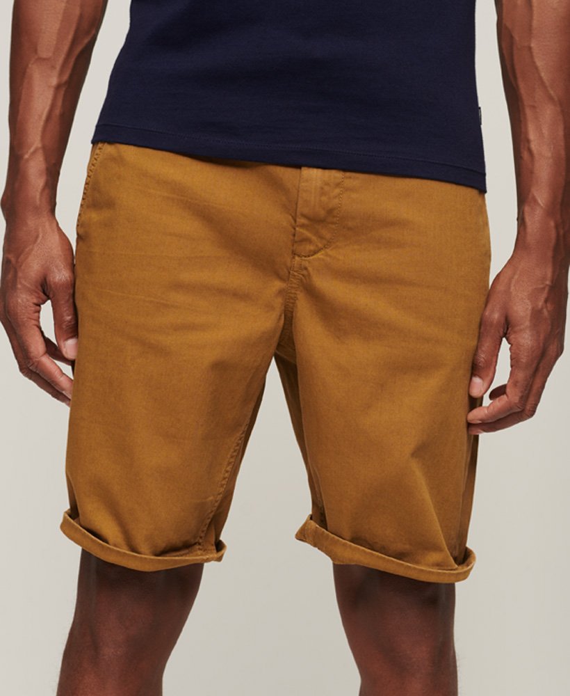 szorty chino vintage officer w kolorze sandstone