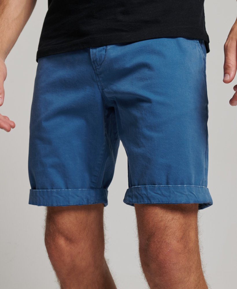 szorty core chino w kolorze neptune blue