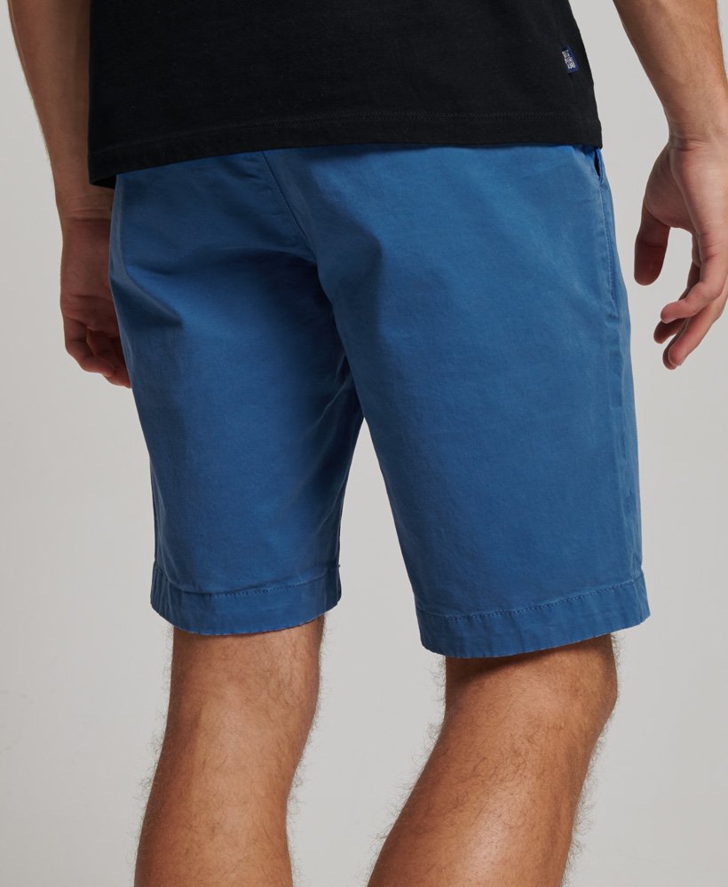 szorty core chino w kolorze neptune blue