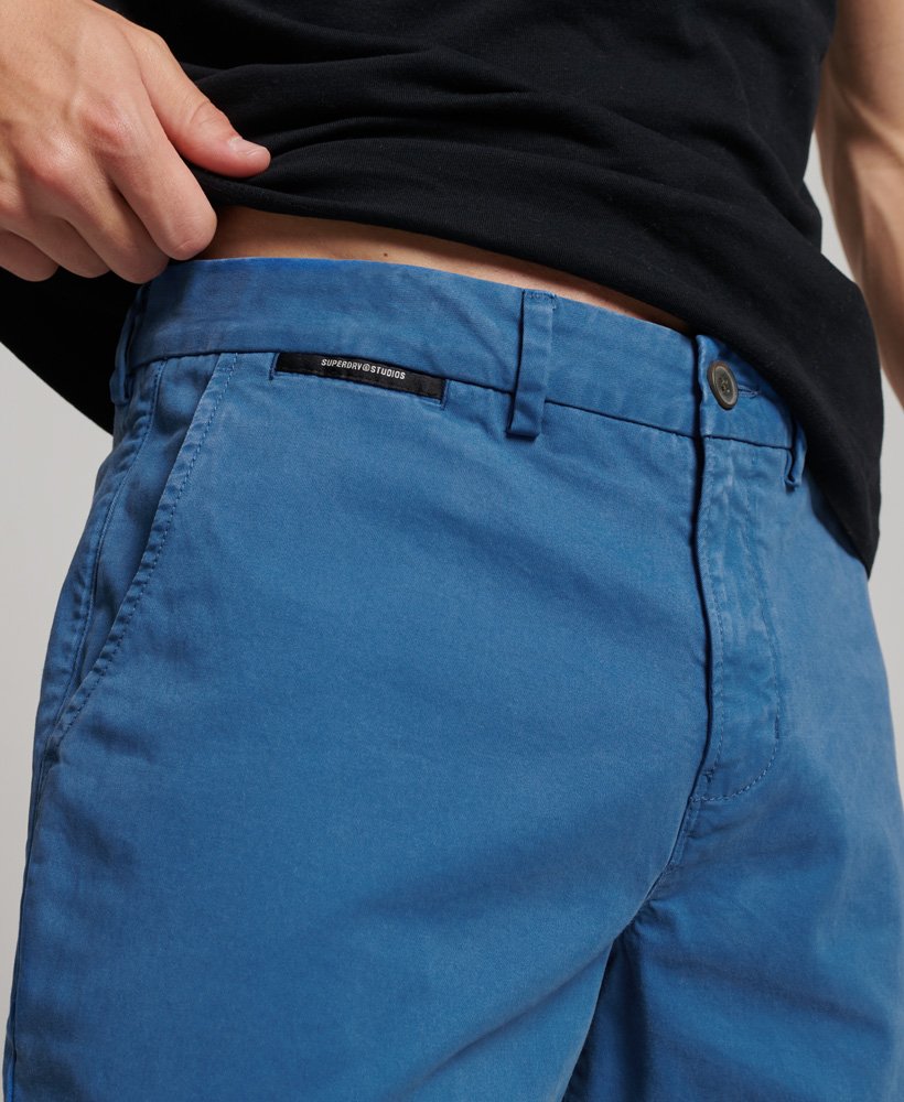 szorty core chino w kolorze neptune blue