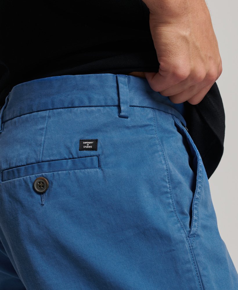 szorty core chino w kolorze neptune blue