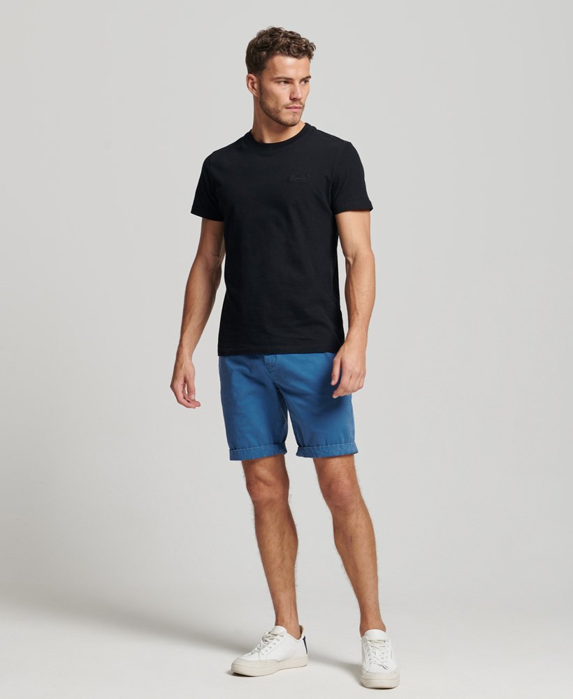 szorty core chino w kolorze neptune blue