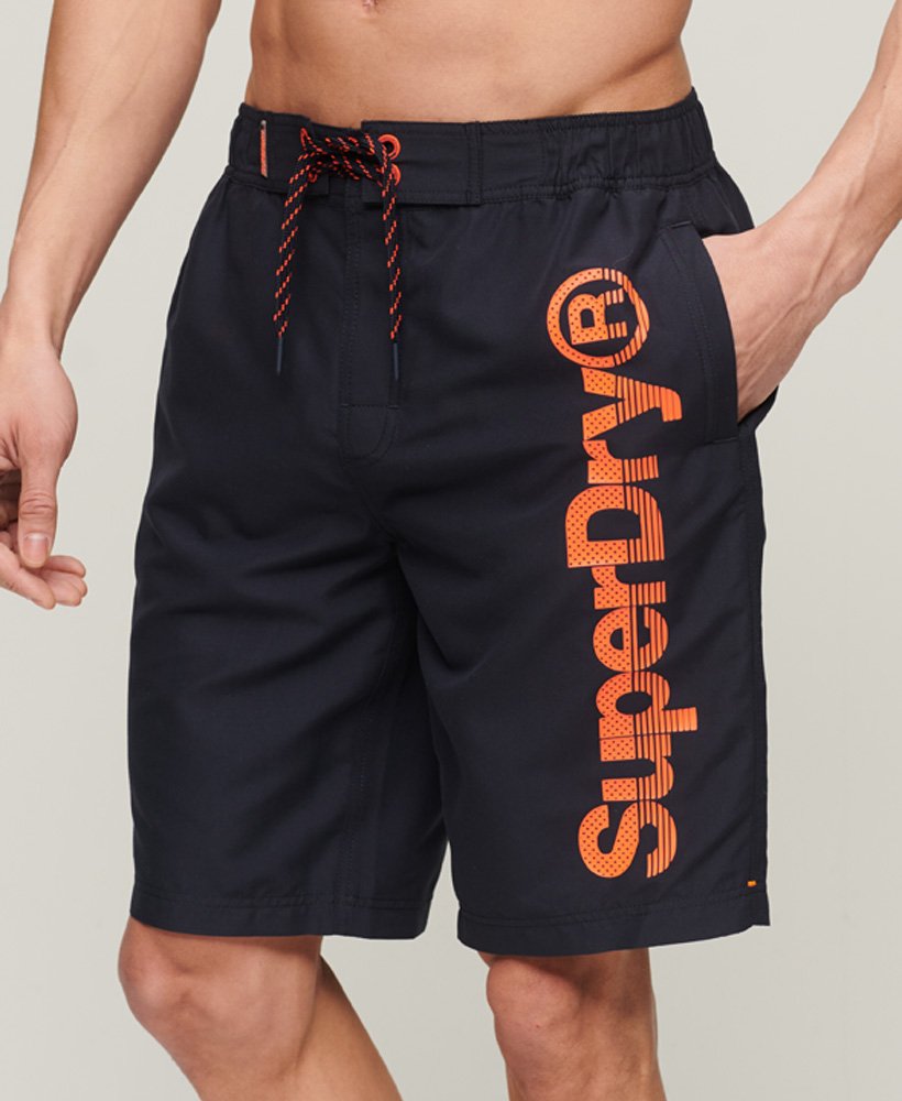 klasyczne szorty typu boardshorts w kolorze darkest navy