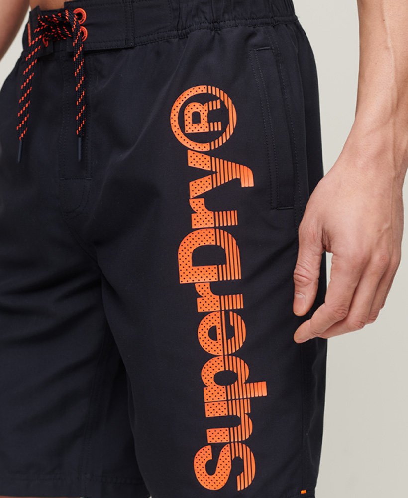 klasyczne szorty typu boardshorts w kolorze darkest navy