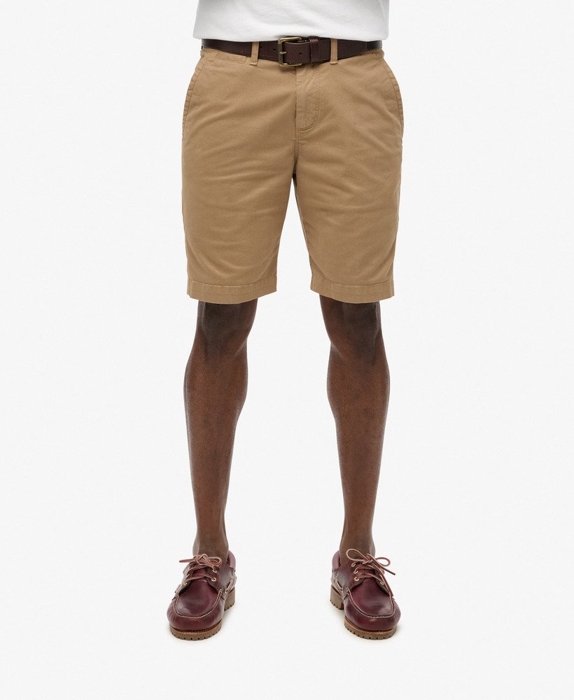 szorty chino vintage w kolorze pustynnego beżu