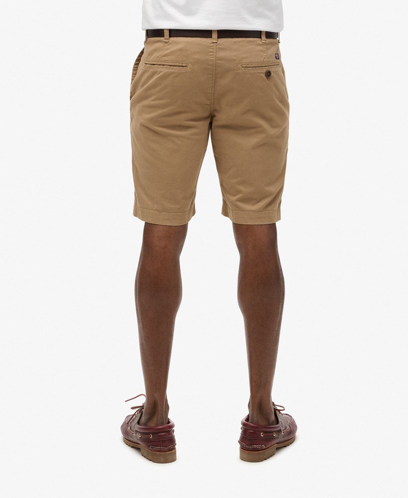 szorty chino vintage w kolorze pustynnego beżu