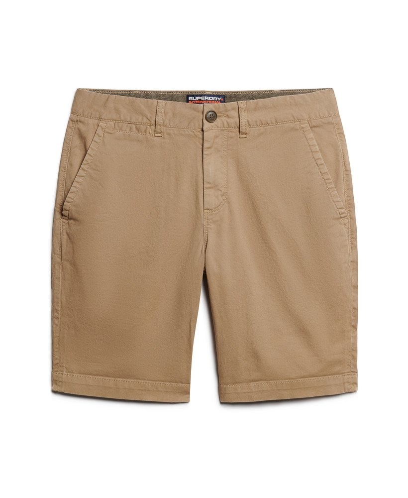 szorty chino vintage w kolorze pustynnego beżu