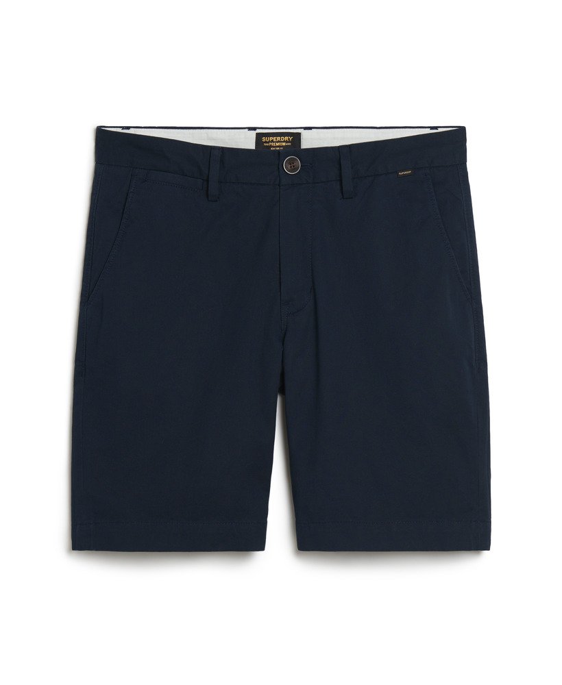 elastyczne szorty chino w kolorze eclipse navy