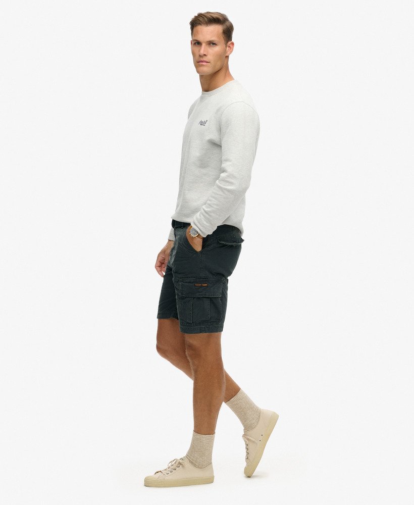 grube szorty cargo w kolorze eclipse navy