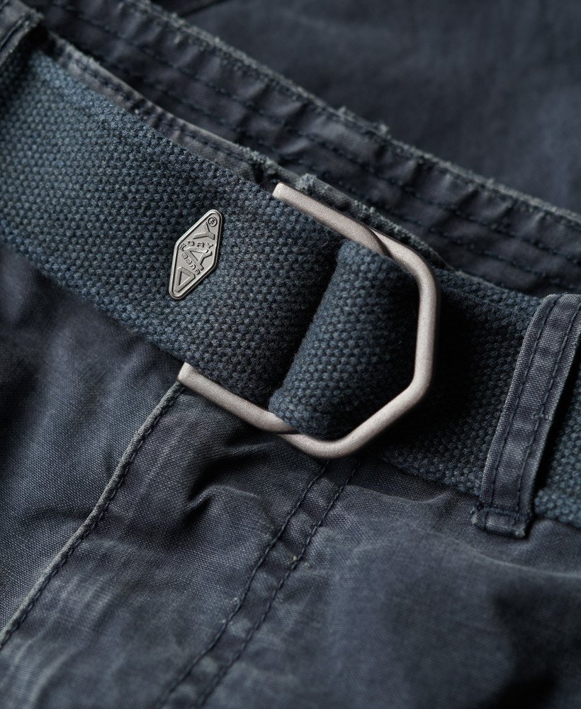 grube szorty cargo w kolorze eclipse navy