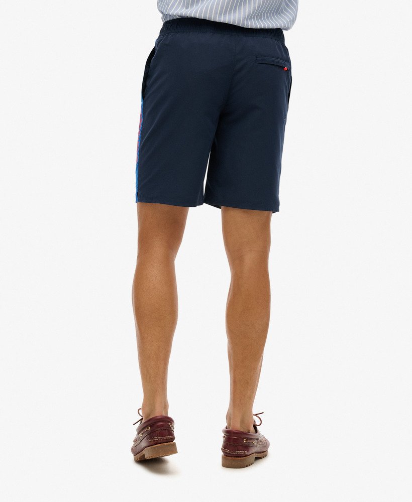 spodenki kąpielowe sportswear logo 19 cali z recyklingu w kolorze richest navy