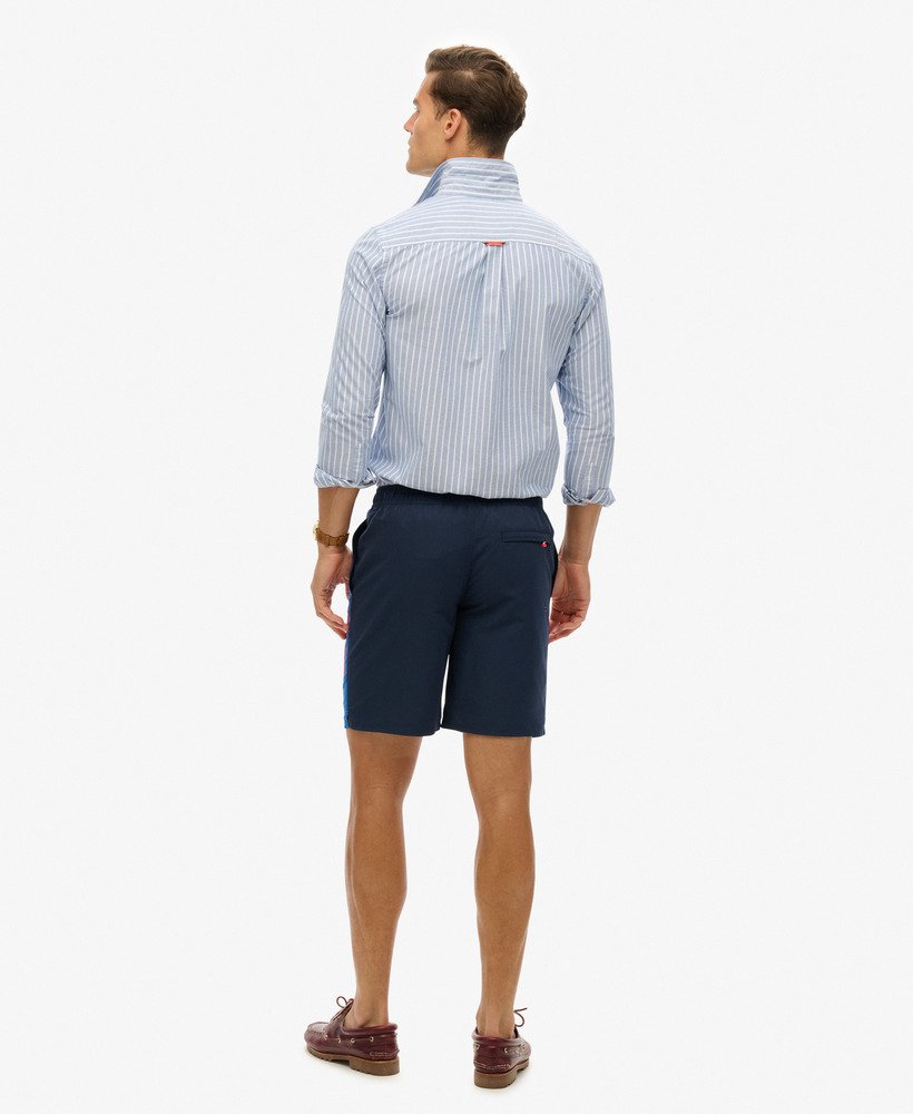 spodenki kąpielowe sportswear logo 19 cali z recyklingu w kolorze richest navy