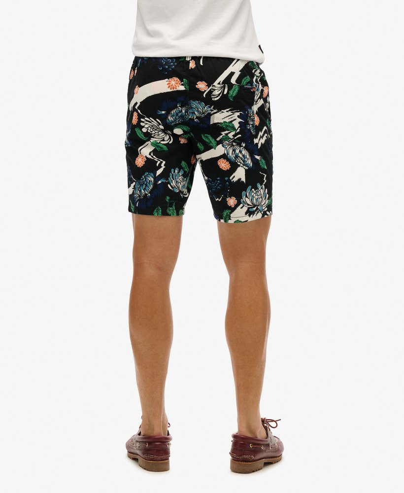 szorty bermudy w kolorze aya black floral