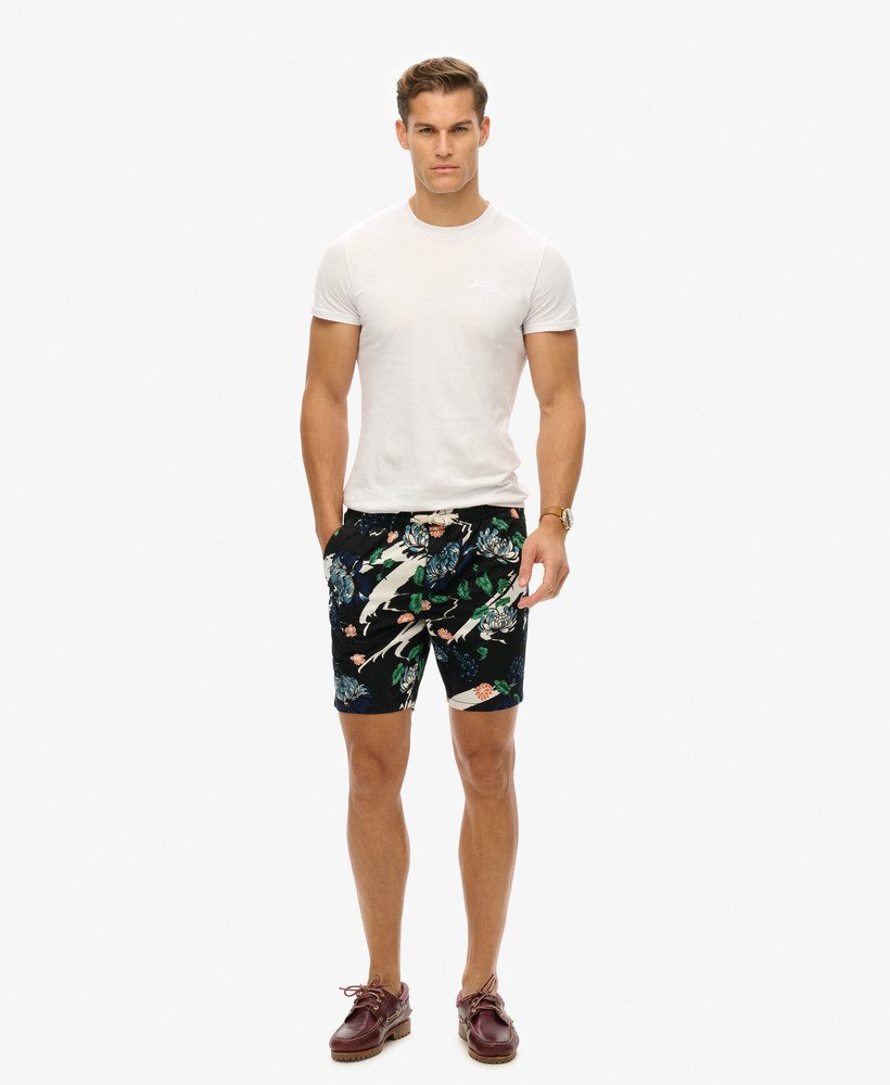 szorty bermudy w kolorze aya black floral