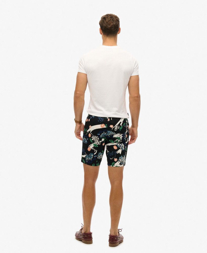 szorty bermudy w kolorze aya black floral
