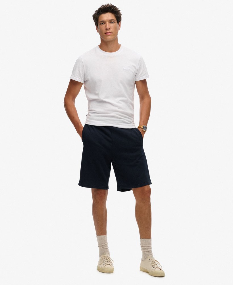 szorty essential logo jersey w kolorze eclipse navy