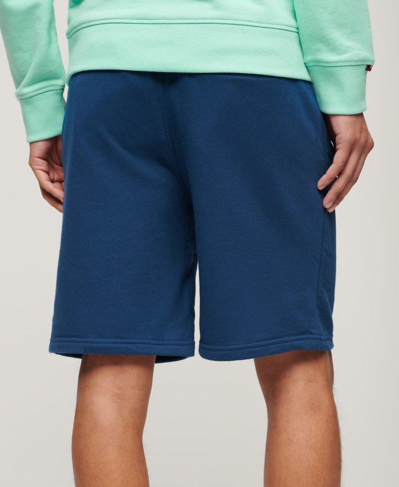 szorty essential logo jersey w kolorze pilot mid blue