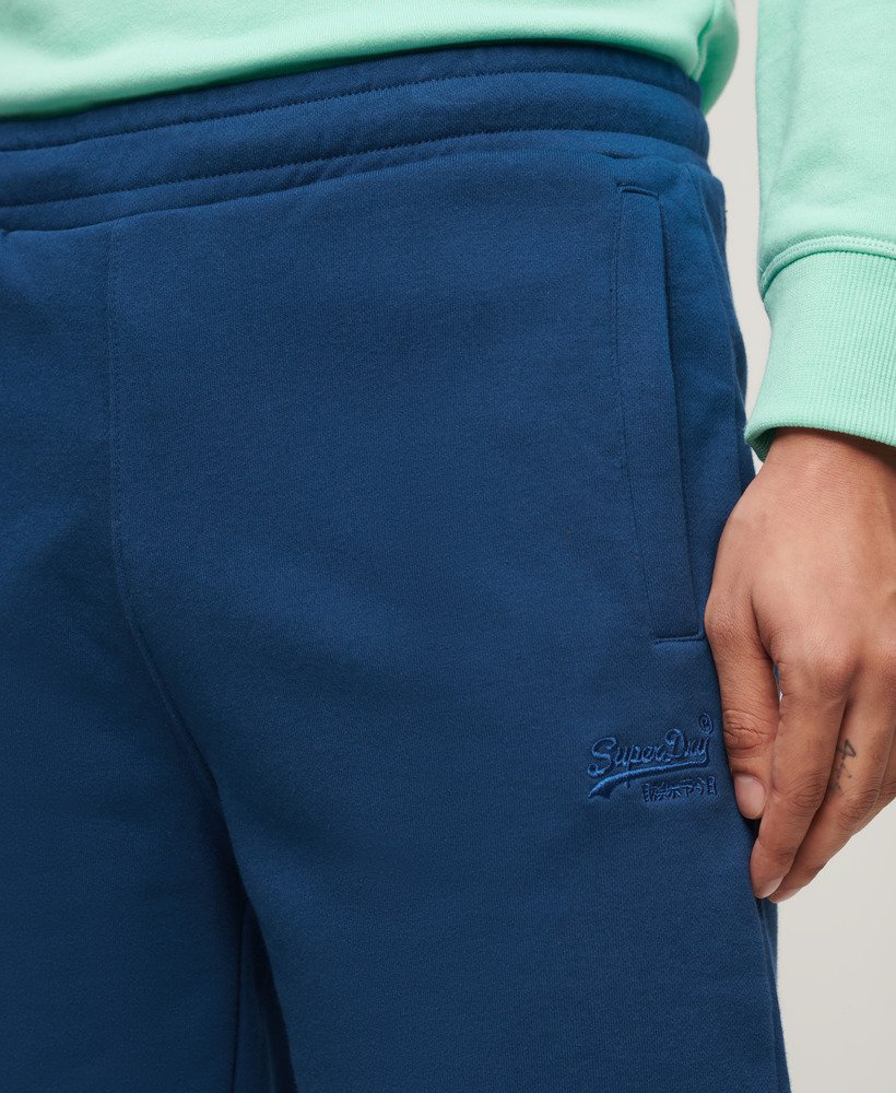 szorty essential logo jersey w kolorze pilot mid blue