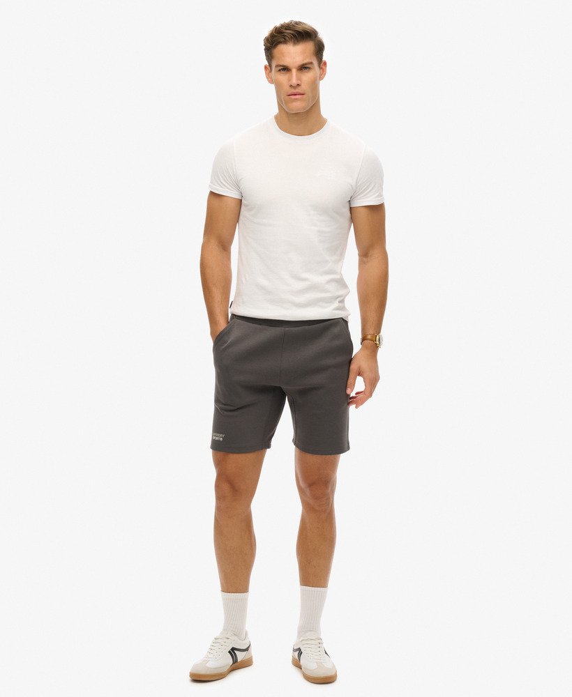 spodenki sport tech logo tapered w kolorze ciemnoszarym